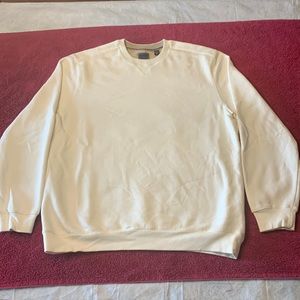 L Arrow USA 1851 white cotton polyester French Terry